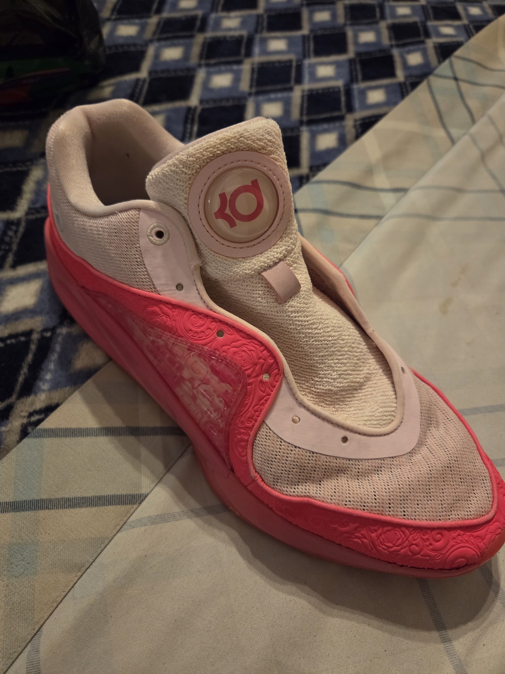 Nike Men's KD16 Aunt Pearls SIZE 13 No Laces